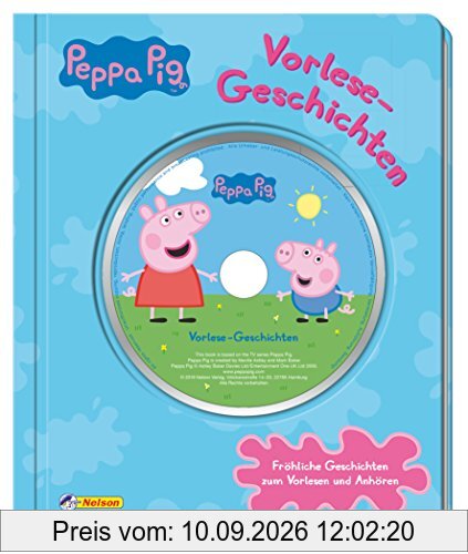 Peppa: Vorlesegeschichten mit CD: Fröhliche Geschichten zum Vorlesen und Anhören