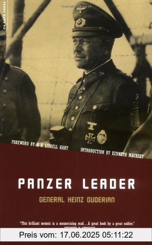 Binding : Taschenbuch, Edition : Reissue, Label : Da Capo Press, Publisher : Da Capo Press, NumberOfItems : 1, PackageQuantity : 1, medium : Taschenbuch, numberOfPages : 552, publicationDate : 2001-12-27, authors : Heinz Guderian, languages : english, ISBN : 0306811014