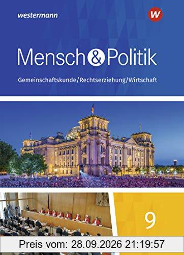 Mensch und Politik SI - Ausgabe 2019 für Sachsen: Schülerband 9