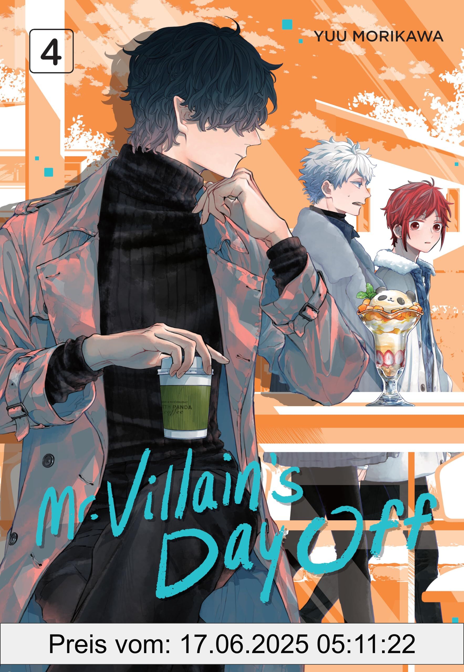 Binding : paperback, Edition : 1, Label : Mr. Villain's Day Off 04, medium : paperback, numberOfPages : 128, publicationDate : 2024-05-14, releaseDate : 2024-05-14, languages : english, ISBN : 1646092260