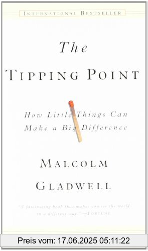 Binding : Taschenbuch, Label : Little, Brown and Company, Publisher : Little, Brown and Company, NumberOfItems : 1, medium : Taschenbuch, numberOfPages : 288, publicationDate : 2001-05-01, authors : Malcolm Gladwell, languages : english, ISBN : 0316679070