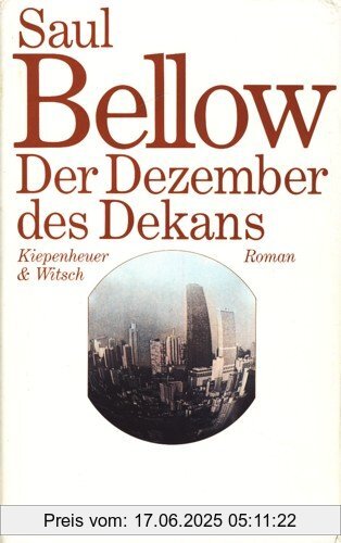Binding : Gebundene Ausgabe, Label : Kiepenheuer&Witsch, Publisher : Kiepenheuer&Witsch, medium : Gebundene Ausgabe, numberOfPages : 416, publicationDate : 1982-01-01, authors : Saul Bellow, translators : Walter Hasenclever, languages : german, ISBN : 3462015176