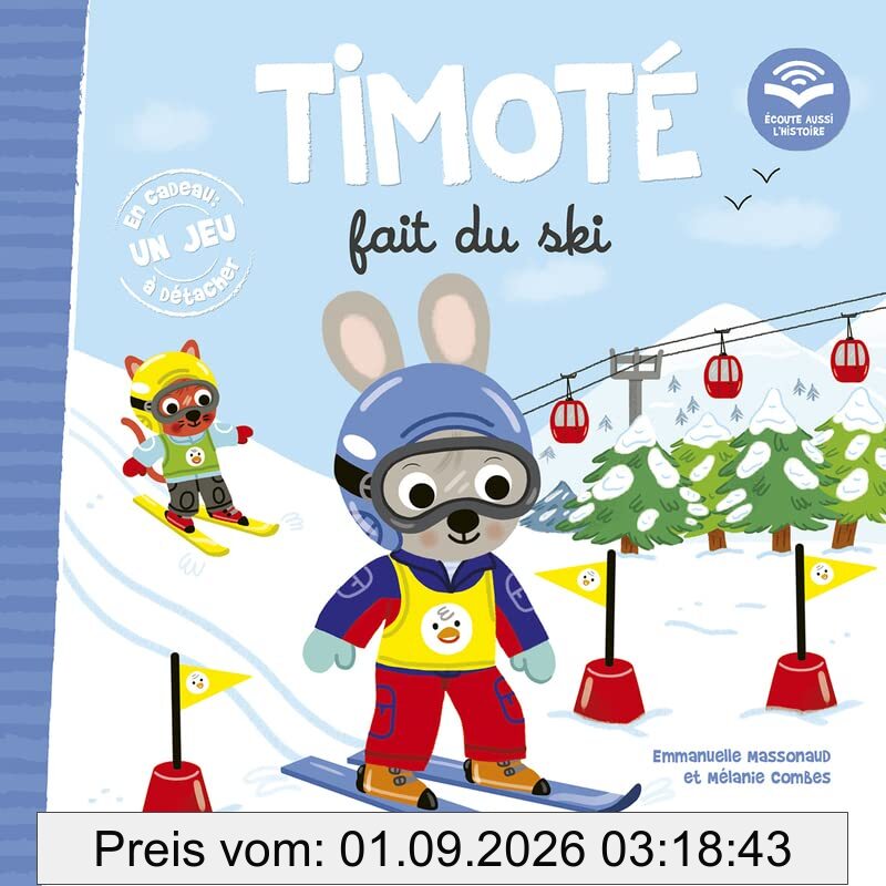 Timoté fait du ski
