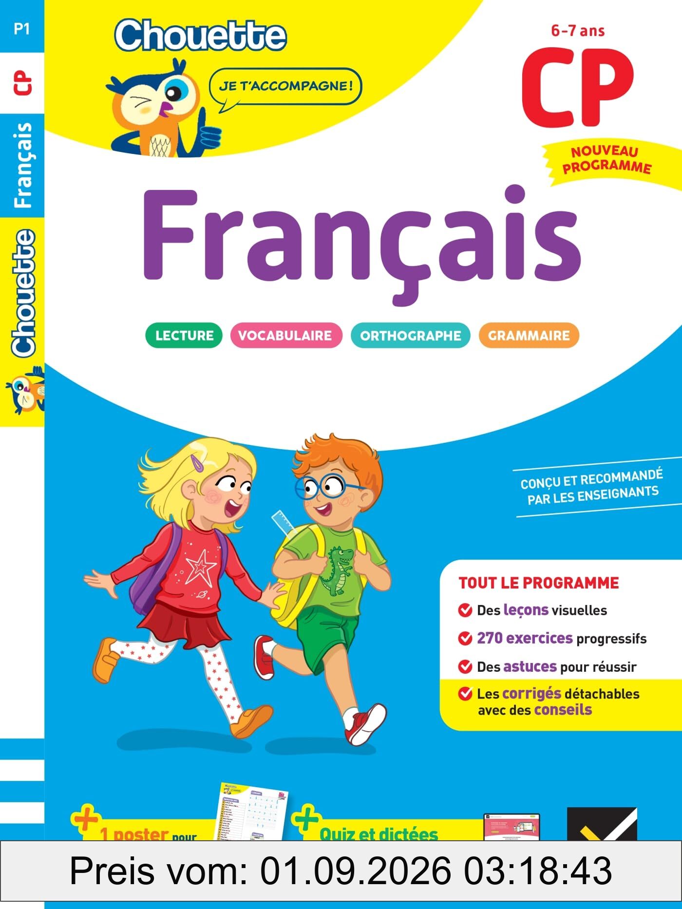 Français CP, 6-7 ans : nouveau programme