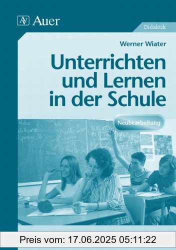 Binding : Broschiert, Edition : 2. Auflage., Label : Auer Verlag in der Aap Lehrerfachverlage Gmbh, Publisher : Auer Verlag in der Aap Lehrerfachverlage Gmbh, medium : Broschiert, numberOfPages : 332, publicationDate : 2010-06-08, authors : Werner Wiater, languages : german, ISBN : 3403048888