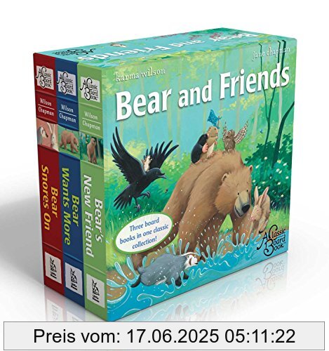Brand : Little Simon, Binding : Pappbilderbuch, Edition : Boxed Set, Label : Little Simon, Publisher : Little Simon, PackageQuantity : 1, medium : Sonstige Einbände, numberOfPages : 102, publicationDate : 2015-05-19, releaseDate : 2015-05-19, authors : Karma Wilson, ISBN : 1481430335