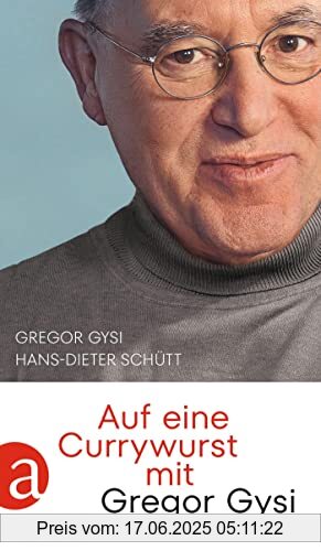 Binding : Gebundene Ausgabe, Edition : 1., Label : Aufbau, Publisher : Aufbau, medium : Gebundene Ausgabe, numberOfPages : 301, publicationDate : 2023-10-10, authors : Gregor Gysi, Hans-Dieter Schütt, ISBN : 3351042140