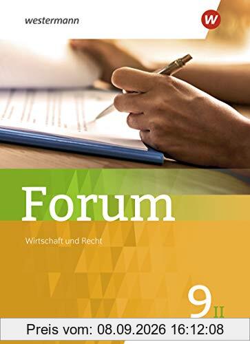 Forum - Wirtschaft und Recht / Sozialkunde Ausgabe 2019: Schülerband 9II
