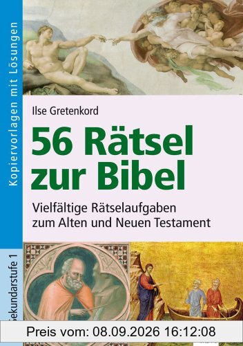 Kreuzworträtsel zur Bibel: Vielfältige Rätselaufgaben zum Alten und Neuen Testament