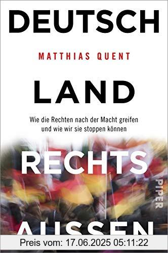 Brand : Piper Verlag GmbH, Binding : Broschiert, Edition : 1., Label : Piper Paperback, Publisher : Piper Paperback, medium : Broschiert, numberOfPages : 304, publicationDate : 2019-08-05, authors : Matthias Quent, ISBN : 3492061702