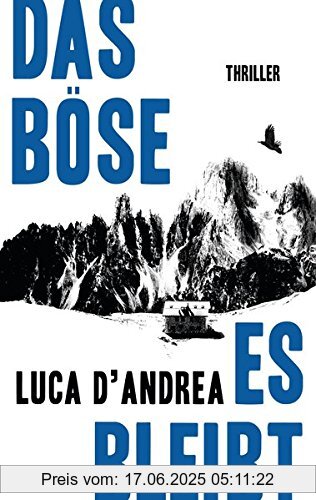 Binding : Broschiert, Label : Deutsche Verlags-Anstalt, Publisher : Deutsche Verlags-Anstalt, medium : Broschiert, numberOfPages : 432, publicationDate : 2018-02-26, releaseDate : 2018-02-26, authors : Luca D'Andrea, translators : Volxem, Susanne Van, Olaf Roth, ISBN : 3421048061