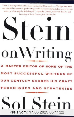 Binding : Taschenbuch, Edition : First., Label : Griffin, Publisher : Griffin, NumberOfItems : 1, PackageQuantity : 1, medium : Taschenbuch, numberOfPages : 320, publicationDate : 2000-01-01, authors : Sol Stein, languages : english, ISBN : 0312254210