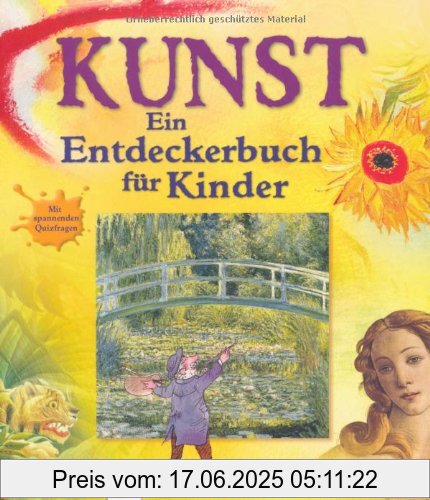 Binding : Broschiert, Label : Arena, Publisher : Arena, medium : Broschiert, numberOfPages : 64, publicationDate : 2011-05-01, authors : Rosie Dickins, translators : Cornelia Panzacchi, languages : german, ISBN : 3401502964