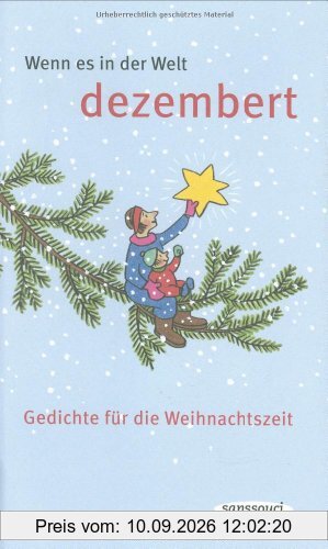 Wenn es in der Welt dezembert: Gedichte für die Weihnachtszeit: Gedichte zur Weihnachtszeit