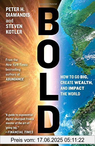 Binding : Taschenbuch, Edition : Reprint, Label : Simon & Schuster, Publisher : Simon & Schuster, NumberOfItems : 1, medium : Taschenbuch, numberOfPages : 336, publicationDate : 2016-02-23, authors : Diamandis, Peter H., Steven Kotler, languages : english, ISBN : 1476709580