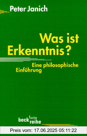 Binding : Taschenbuch, Edition : 1, Label : C.H.Beck, Publisher : C.H.Beck, medium : Taschenbuch, numberOfPages : 165, publicationDate : 2000-02-23, authors : Peter Janich, languages : german, ISBN : 3406459161