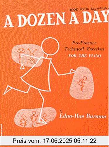 Brand : Willis Music, Binding : Taschenbuch, Edition : Dozen a day, Label : Music Sales, Publisher : Music Sales, NumberOfItems : 1, PackageQuantity : 1, Feature : Technische Aufwärmübungen für das Klavier.Dieses Buch hilft dabei, stärke Hände und flexible Finger zu entwickeln., medium : Taschenbuch, numberOfPages : 48, publicationDate : 2000-01-01, languages : english, ISBN : 0711960453