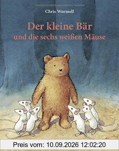 Der kleine Bär und die sechs weißen Mäuse: Vierfarbiges Bilderbuch (MINIMAX)