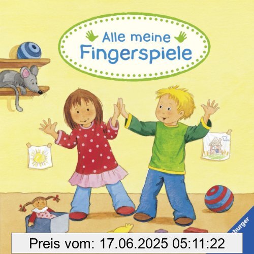 Binding : Pappbilderbuch, Edition : 4, Label : Ravensburger Buchverlag, Publisher : Ravensburger Buchverlag, medium : Sonstige Einbände, numberOfPages : 20, publicationDate : 2012-01-01, authors : Volksgut, languages : german, ISBN : 3473433330