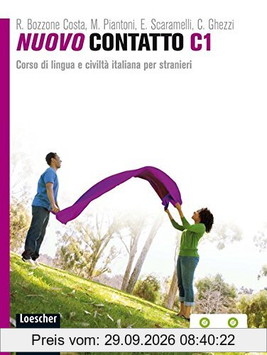 Nuovo contatto C1: Kurs- und Übungsbuch + DVD + CD-ROM