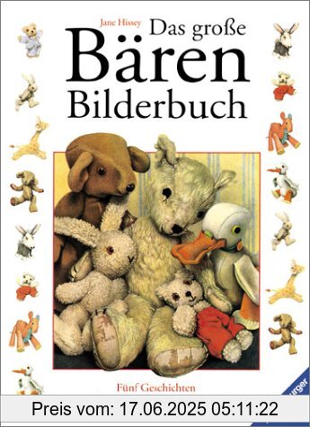 Binding : Gebundene Ausgabe, Edition : 2, Label : Ravensburger Buchverlag, Publisher : Ravensburger Buchverlag, medium : Gebundene Ausgabe, numberOfPages : 160, publicationDate : 1997-01-01, authors : Jane Hissey, languages : german, ISBN : 347333376X
