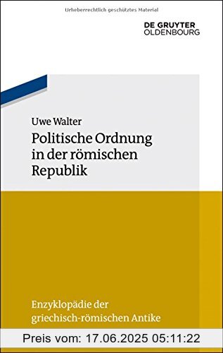 Binding : Taschenbuch, Label : De Gruyter Oldenbourg, Publisher : De Gruyter Oldenbourg, medium : Taschenbuch, numberOfPages : 317, publicationDate : 2017-09-25, authors : Uwe Walter, languages : german, ISBN : 3486596969