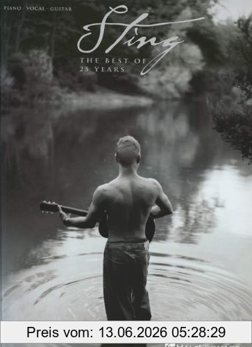 Various Sting The Best Of 25 Years Pvg Artist Songbook Bk (Piano/Vocal/Guitar)