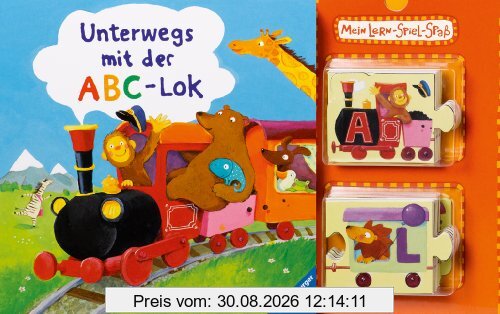Mein Lern-Spiel-Spaß: Unterwegs mit der ABC-Lok: Mit 26-teiligem ABC-Puzzle