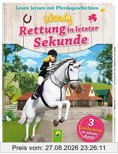 Wendy - Rettung in letzter Sekunde: Lesen lernen mit Pferdegeschichten. 3 Geschichten in einem Band