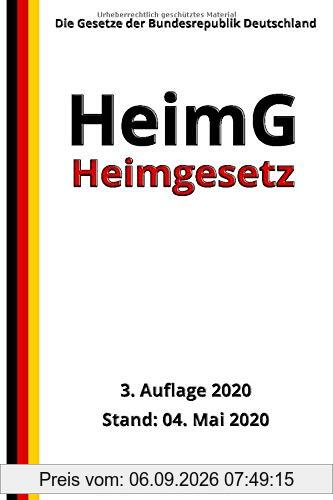 Heimgesetz - HeimG, 3. Auflage 2020
