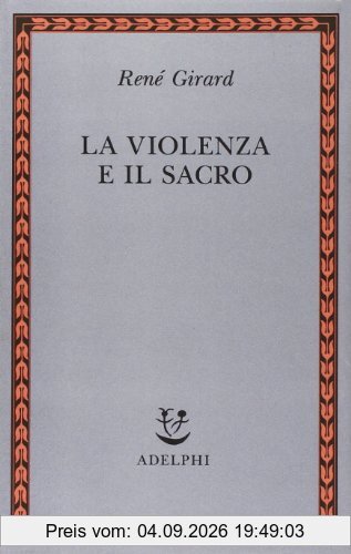 La violenza e il sacro