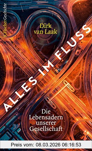 Dirk van Laak Alles Im Fluss, Die Lebensadern Unserer Gesellschaft – Geschichte Und Zukunft Der Infrastruktur