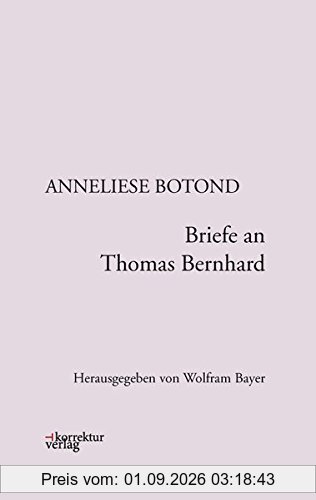 Briefe an Thomas Bernhard