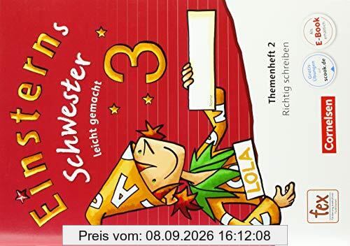 Einsterns Schwester - Sprache und Lesen - Neubearbeitung: 3. Schuljahr - Leicht gemacht: Themenheft 2. Verbrauchsmaterial