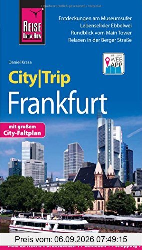 Reise Know-How CityTrip Frankfurt: Reiseführer mit Faltplan und kostenloser Web-App