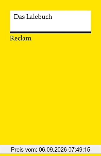 Das Lalebuch: Studienausgabe (Reclams Universal-Bibliothek)