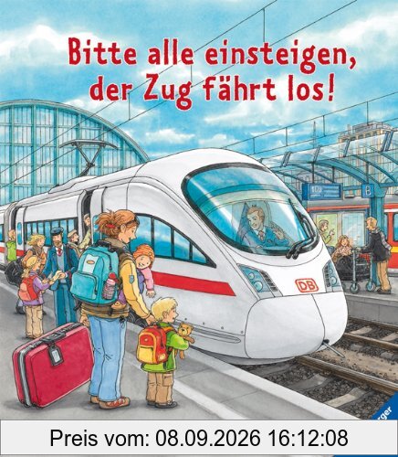 Bitte alle einsteigen, der Zug fährt los!