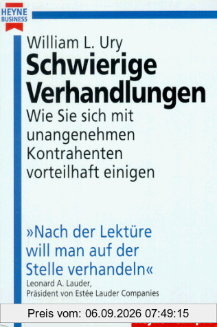 Schwierige Verhandlungen