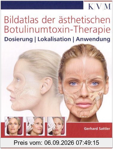 Bildatlas der ästhetischen Botulinumtoxin-Therapie: Dosierung, Lokalisation, Anwendung
