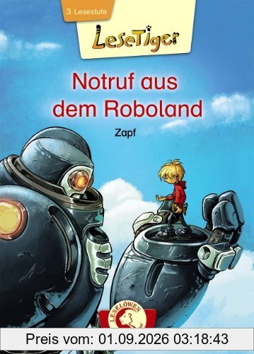 Lesetiger - Notruf aus dem Roboland