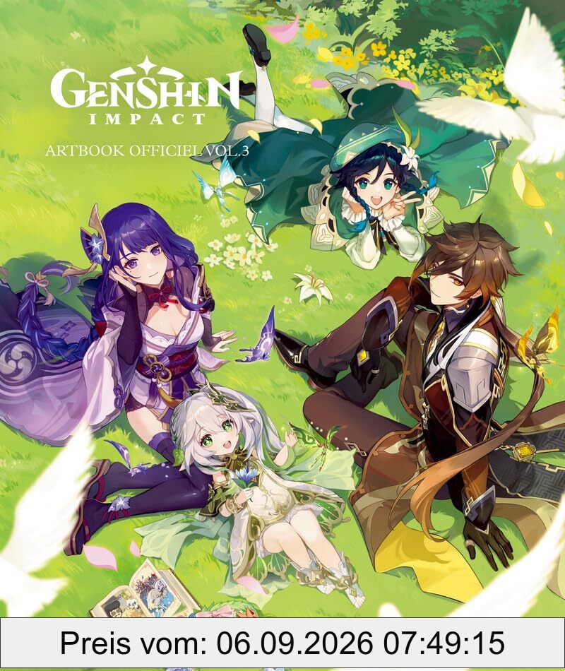 Genshin Impact Artbook officiel Vol.3