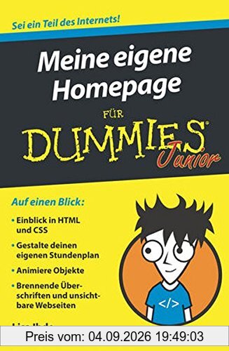 Meine eigene Homepage für Dummies Junior