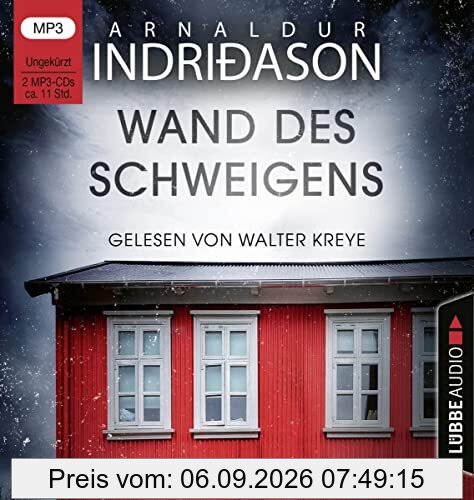 Wand des Schweigens: Island-Krimi. Ungekürzt. (Kommissar Konrad, Band 4)