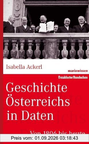 Geschichte Österreichs in Daten