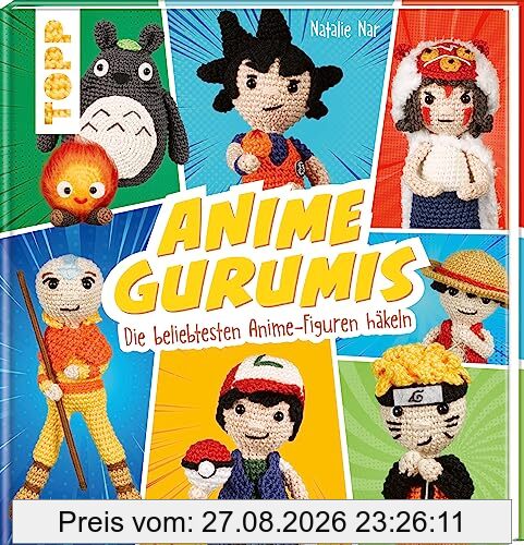 Animegurumis: Die beliebtesten Anime-Figuren häkeln