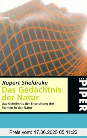 Binding : Broschiert, Edition : 2., Label : Piper, Publisher : Piper, medium : Broschiert, numberOfPages : 447, publicationDate : 1993-01-01, authors : Rupert Sheldrake, ISBN : 3492215394