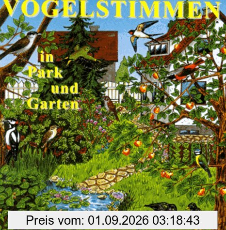 Vogelstimmen 1 in Park und Garten. CD