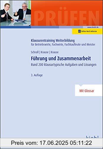 Brand : Kiehl Friedrich Verlag G, Binding : Taschenbuch, Edition : 3., aktualisierte Auflage. Online-Buch inklusive., Label : NWB Verlag, Publisher : NWB Verlag, medium : Taschenbuch, numberOfPages : 295, publicationDate : 2020-10-19, authors : Stefan Schroll, Günter Krause, Bärbel Krause, ISBN : 3470643334