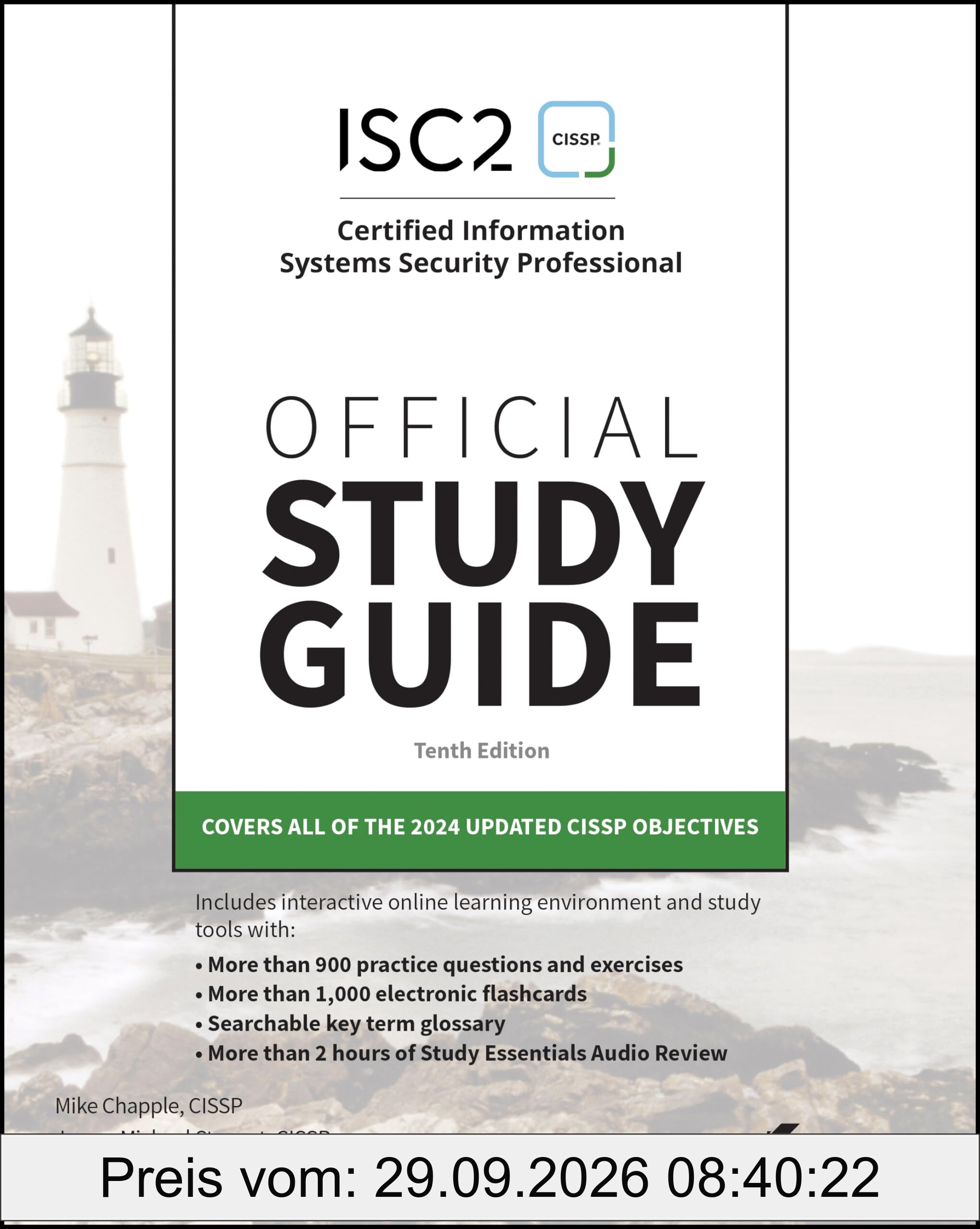 ISC2 CISSP Certified Information Systems Security Professional Official Study Guide (Sybex Study Guide)