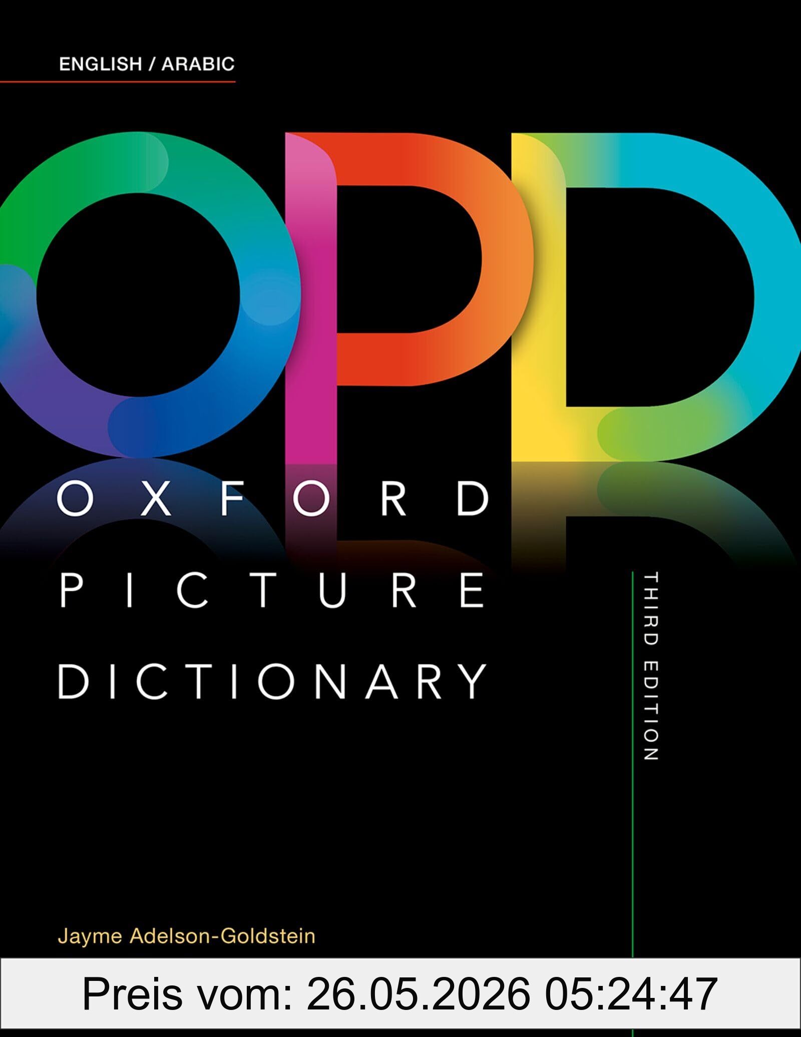 Jayme Adelson-Goldstein Oxford Picture Dictionary, English/Arabic Dictionary